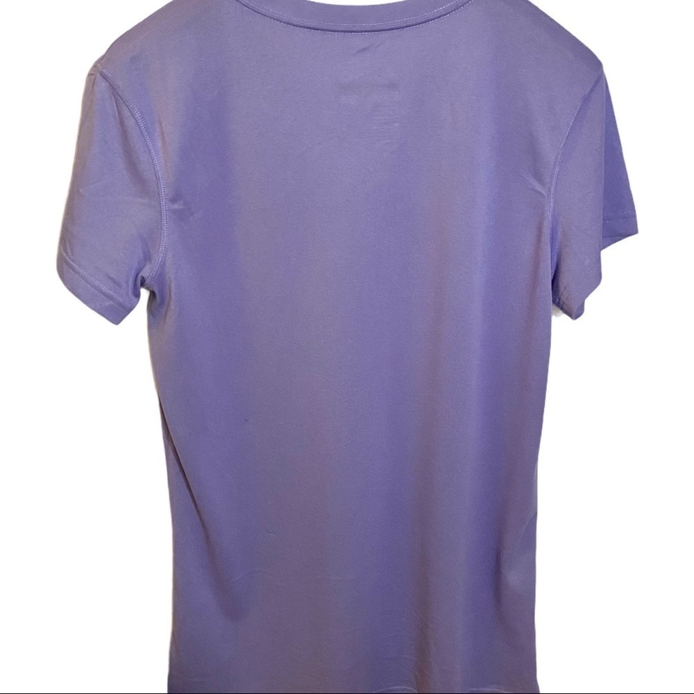 Nike Purple Dri-FIT Tee with Red Print - Picture 2 of 5